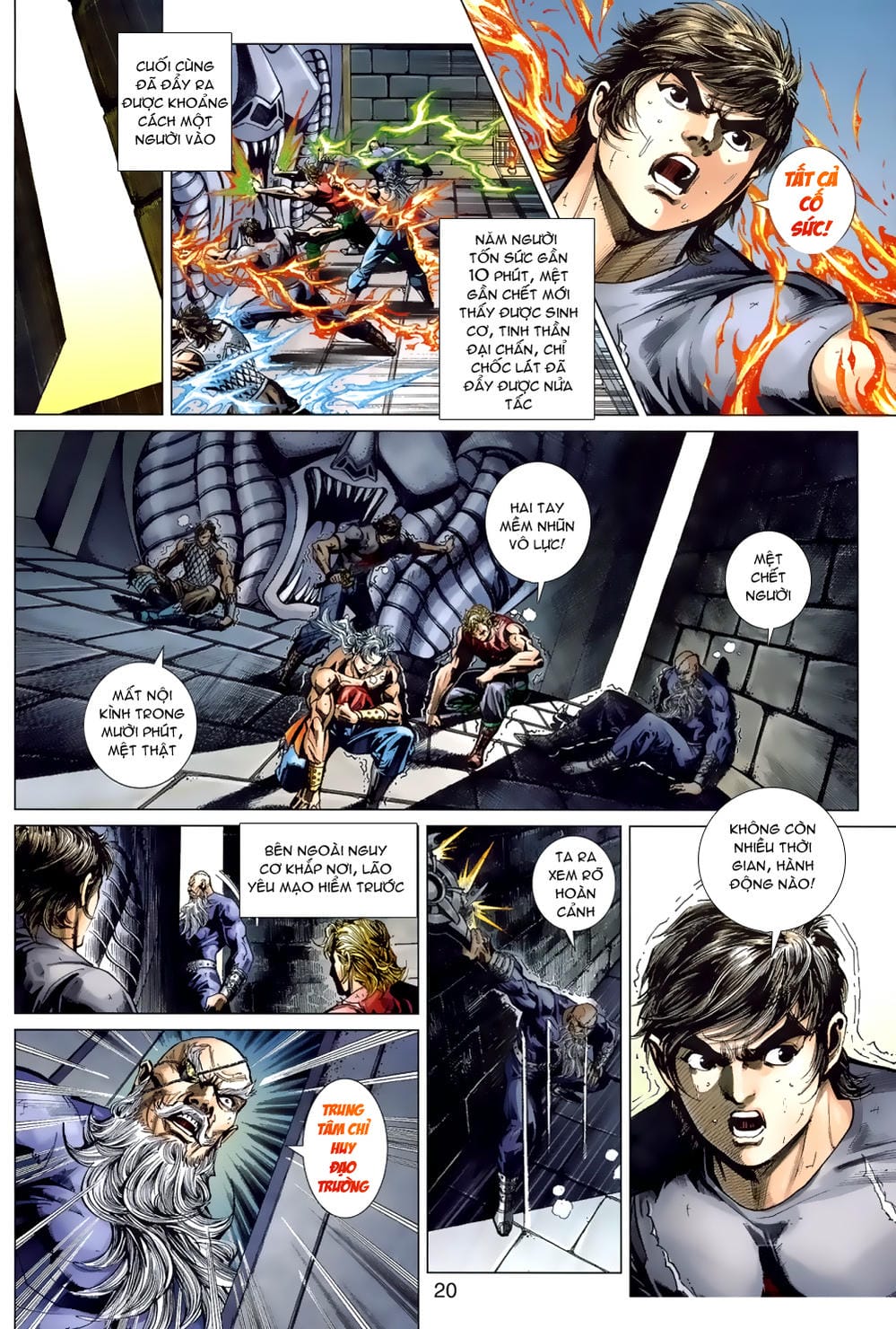 Truyện Tranh Tân Tác Long Hổ Môn trang 4