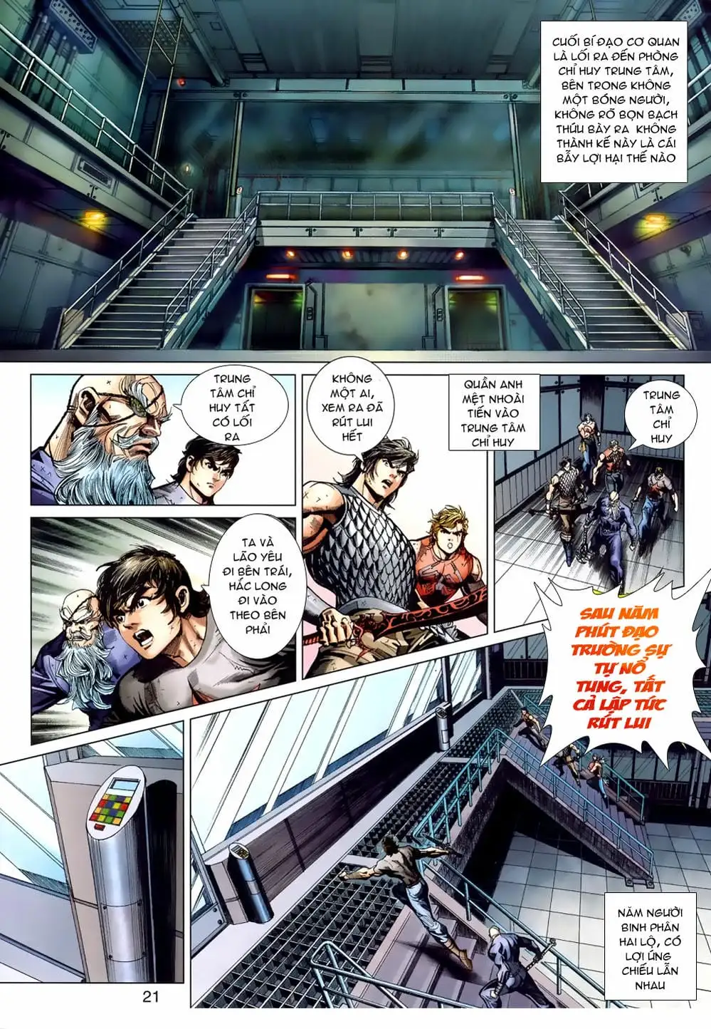 Truyện Tranh Tân Tác Long Hổ Môn trang 4