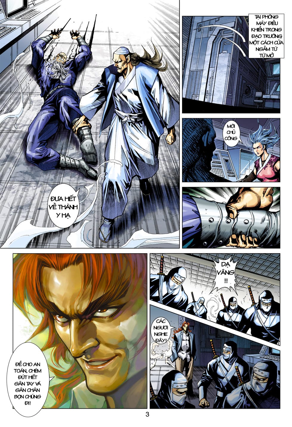 Truyện Tranh Tân Tác Long Hổ Môn trang 4