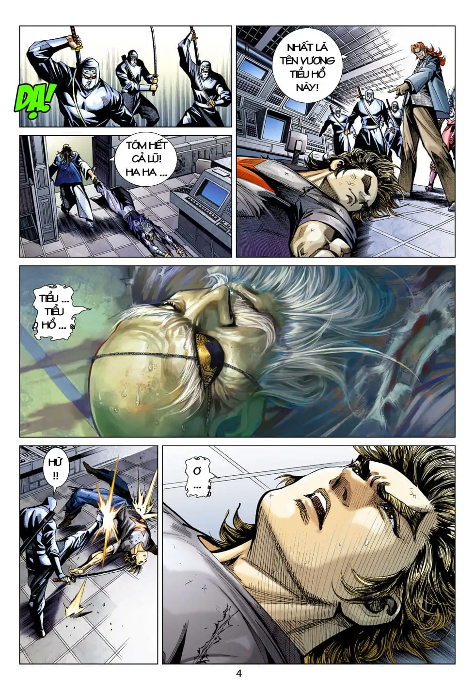 Truyện Tranh Tân Tác Long Hổ Môn trang 4