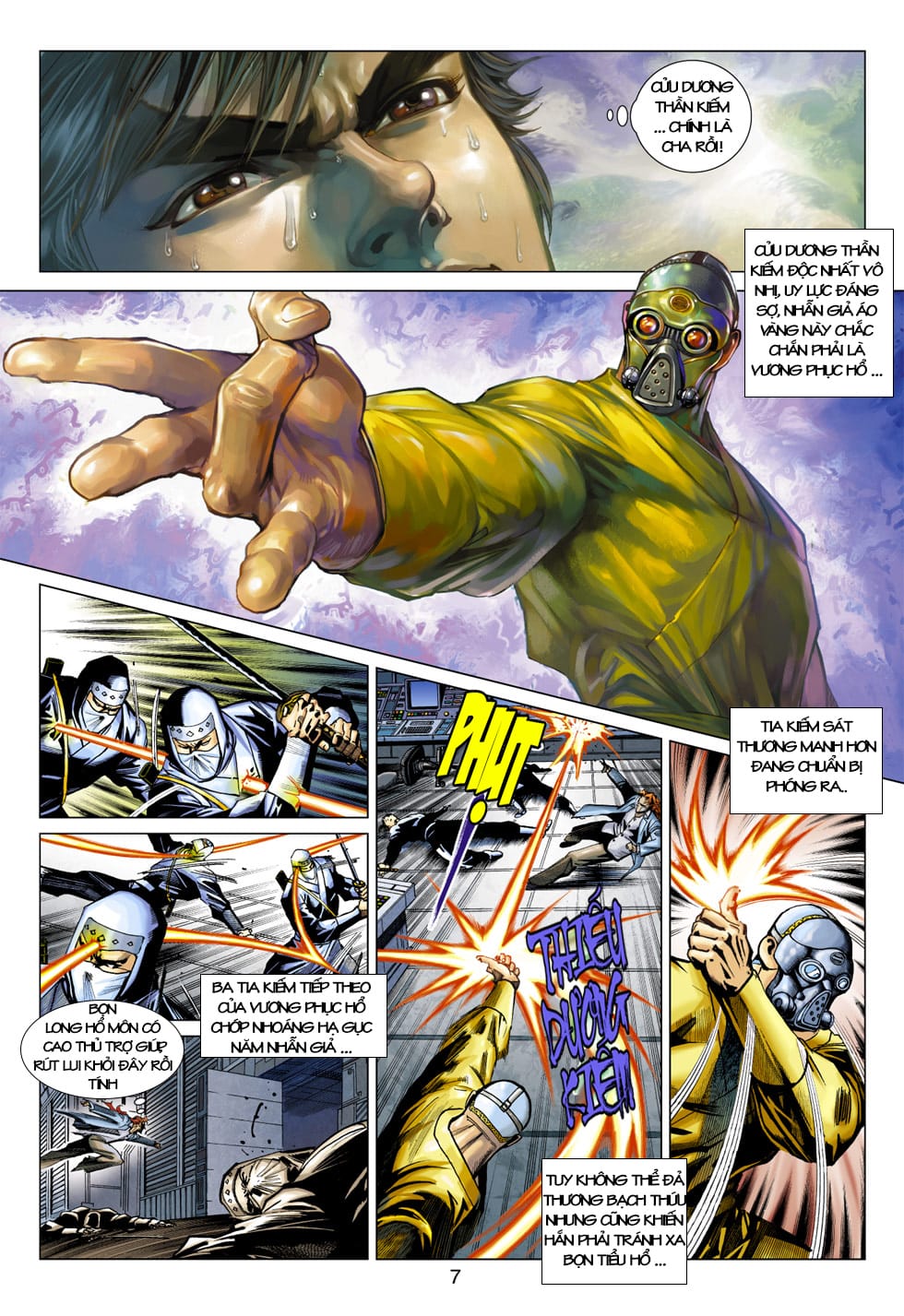 Truyện Tranh Tân Tác Long Hổ Môn trang 4