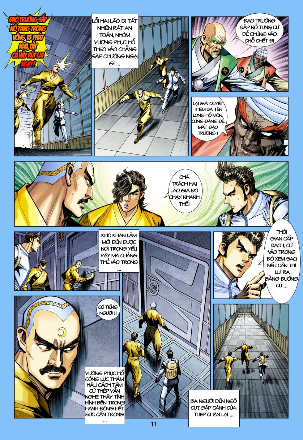 Truyện Tranh Tân Tác Long Hổ Môn trang 4