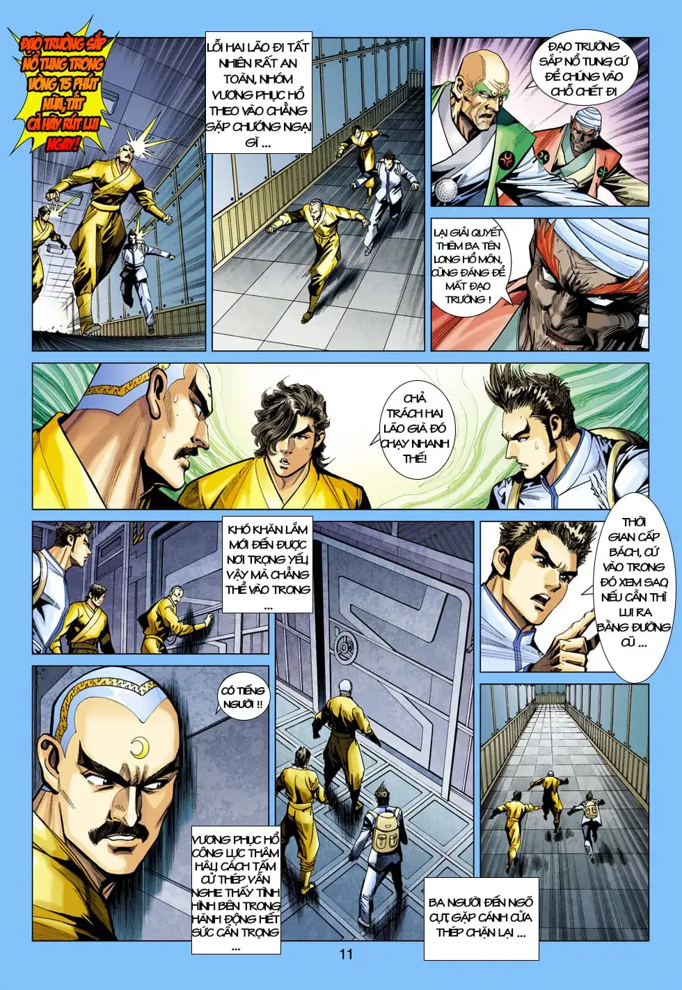 Truyện Tranh Tân Tác Long Hổ Môn trang 4
