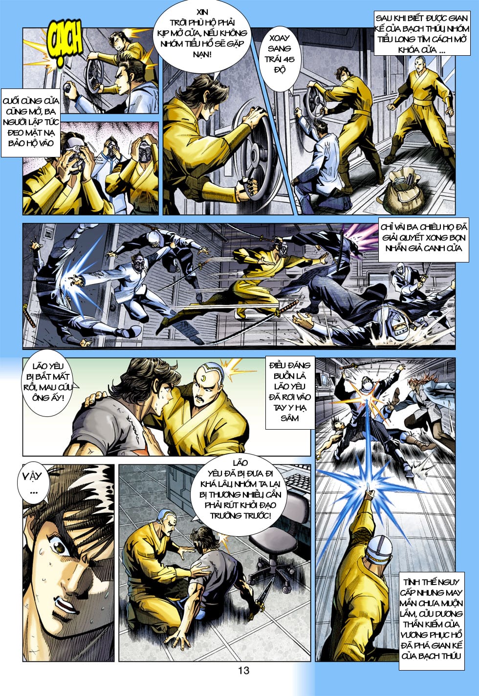 Truyện Tranh Tân Tác Long Hổ Môn trang 4