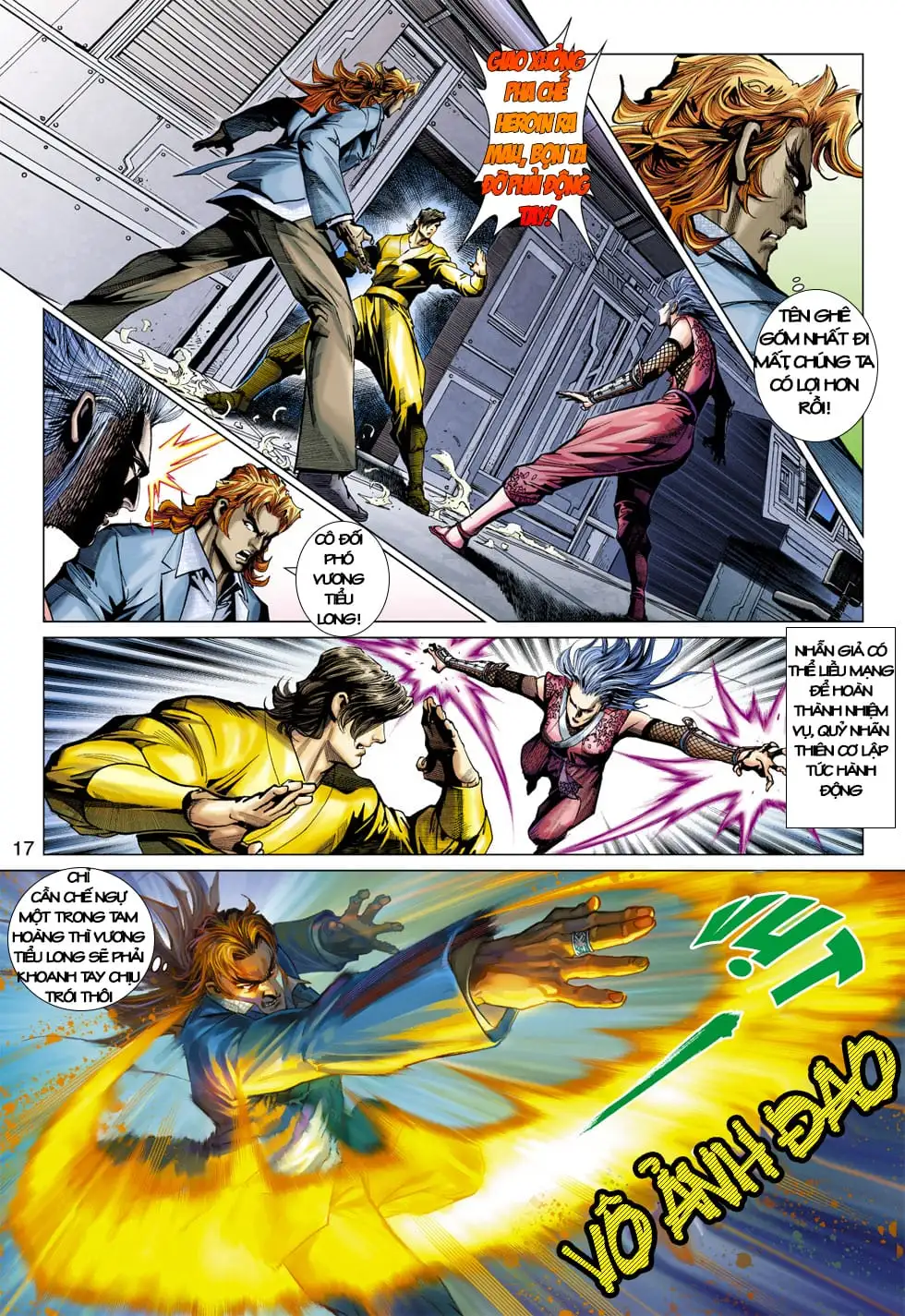 Truyện Tranh Tân Tác Long Hổ Môn trang 4