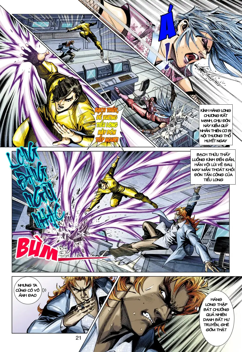 Truyện Tranh Tân Tác Long Hổ Môn trang 4