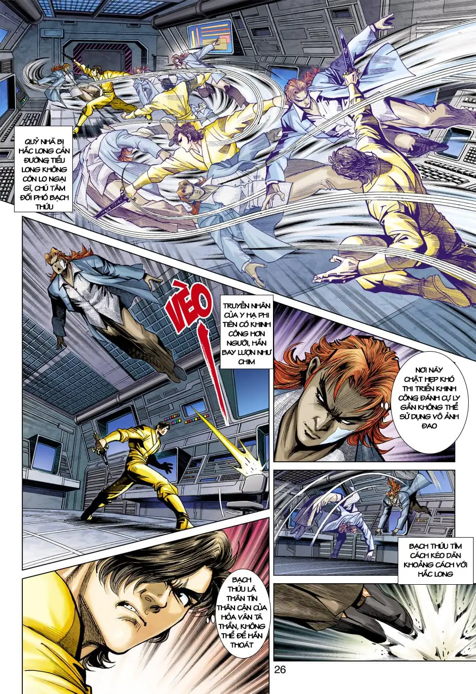 Truyện Tranh Tân Tác Long Hổ Môn trang 4