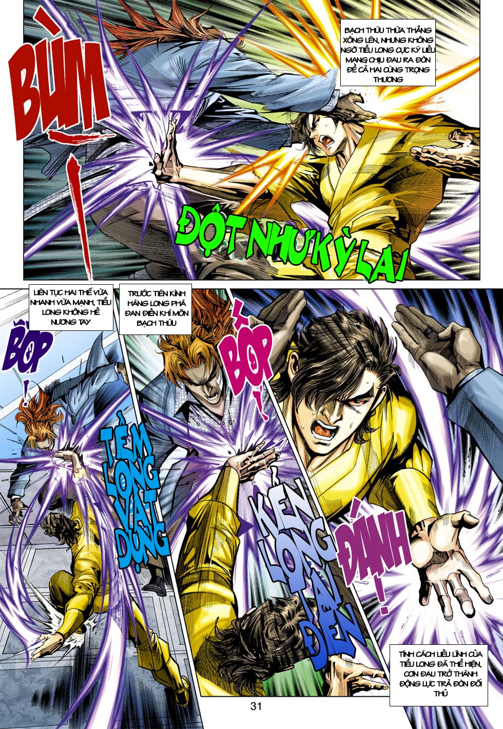 Truyện Tranh Tân Tác Long Hổ Môn trang 4