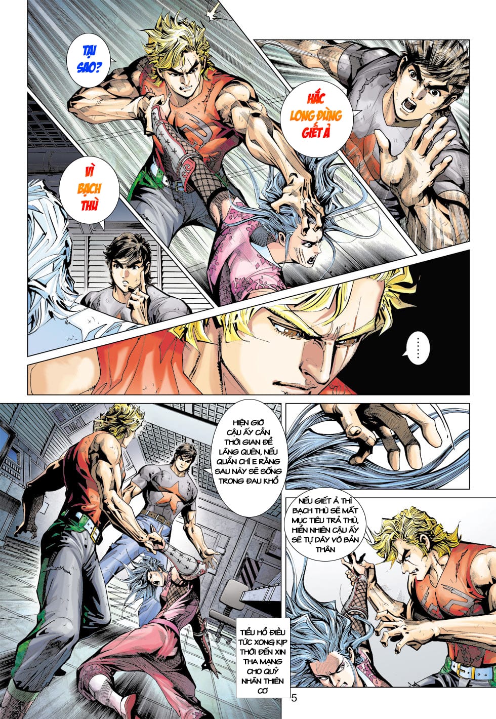 Truyện Tranh Tân Tác Long Hổ Môn trang 4