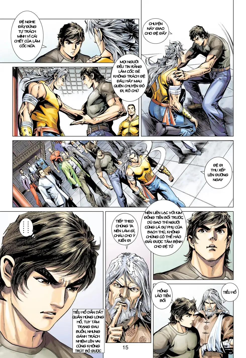 Truyện Tranh Tân Tác Long Hổ Môn trang 4