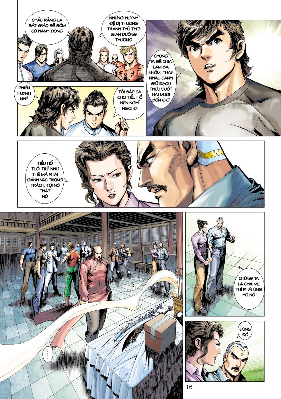 Truyện Tranh Tân Tác Long Hổ Môn trang 4