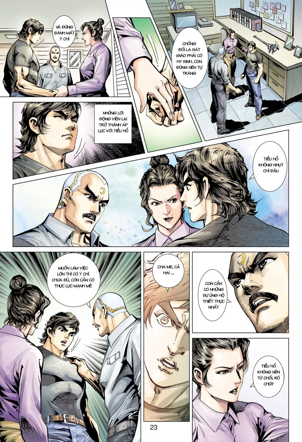 Truyện Tranh Tân Tác Long Hổ Môn trang 4