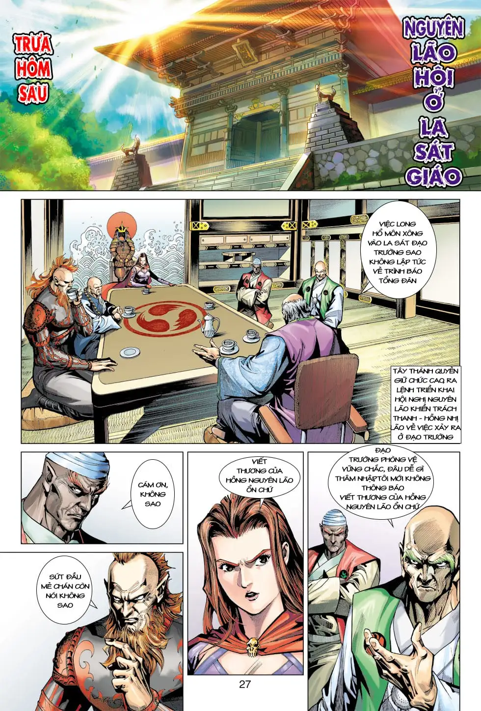 Truyện Tranh Tân Tác Long Hổ Môn trang 4