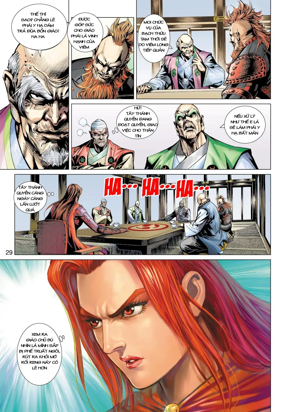 Truyện Tranh Tân Tác Long Hổ Môn trang 4