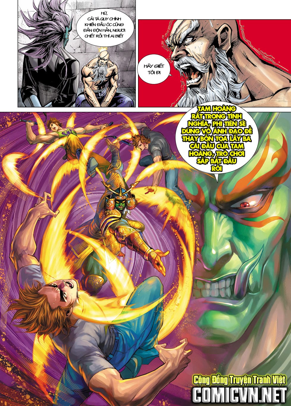 Truyện Tranh Tân Tác Long Hổ Môn trang 4