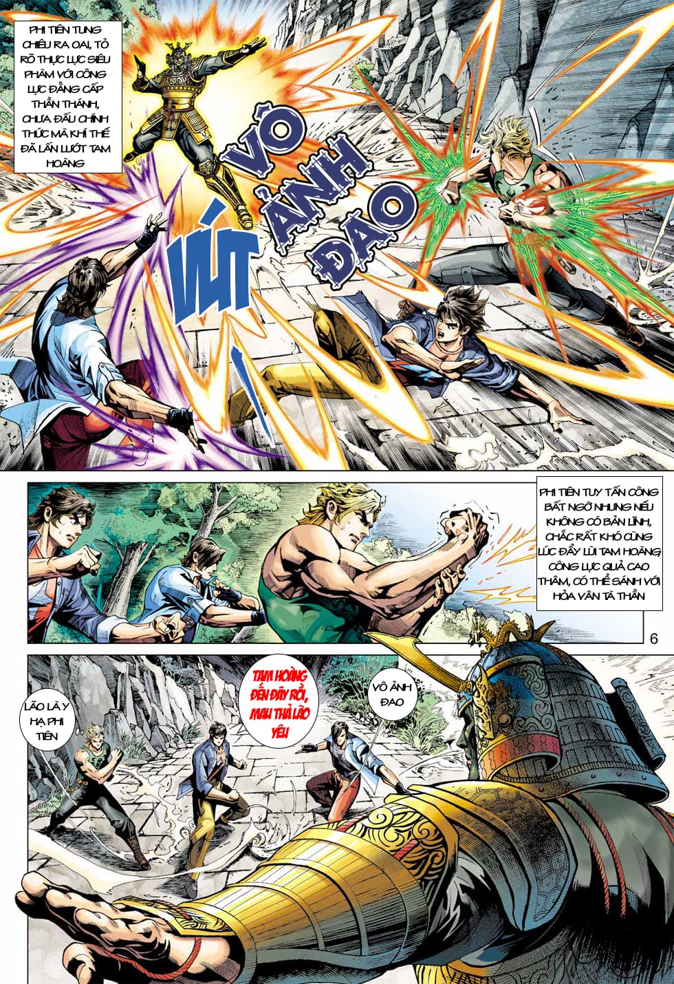 Truyện Tranh Tân Tác Long Hổ Môn trang 4