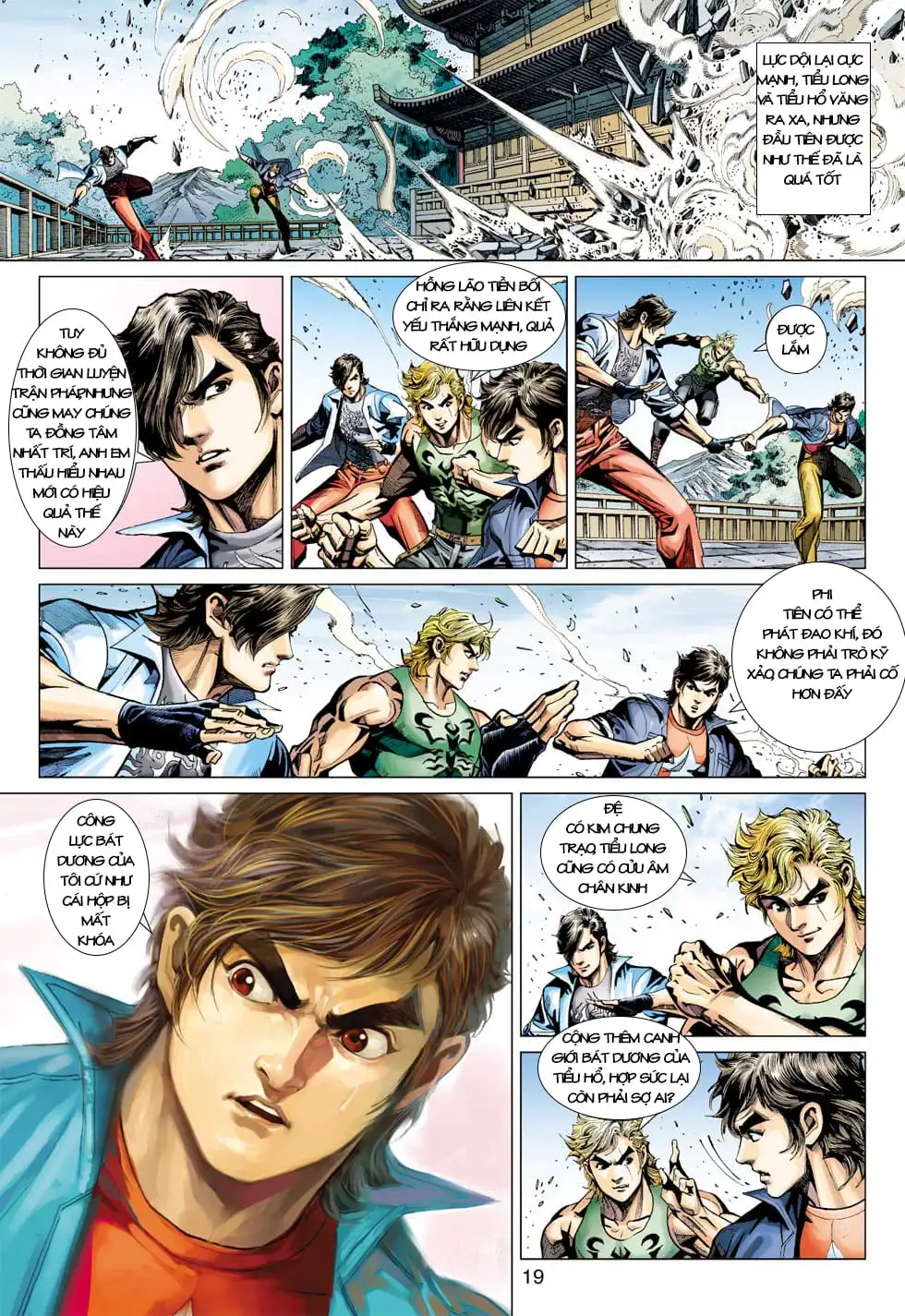 Truyện Tranh Tân Tác Long Hổ Môn trang 4