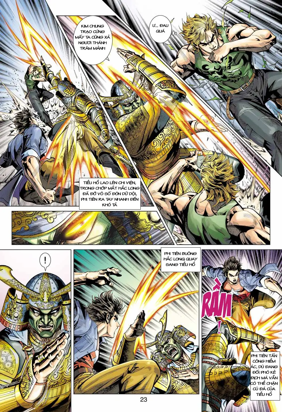 Truyện Tranh Tân Tác Long Hổ Môn trang 4