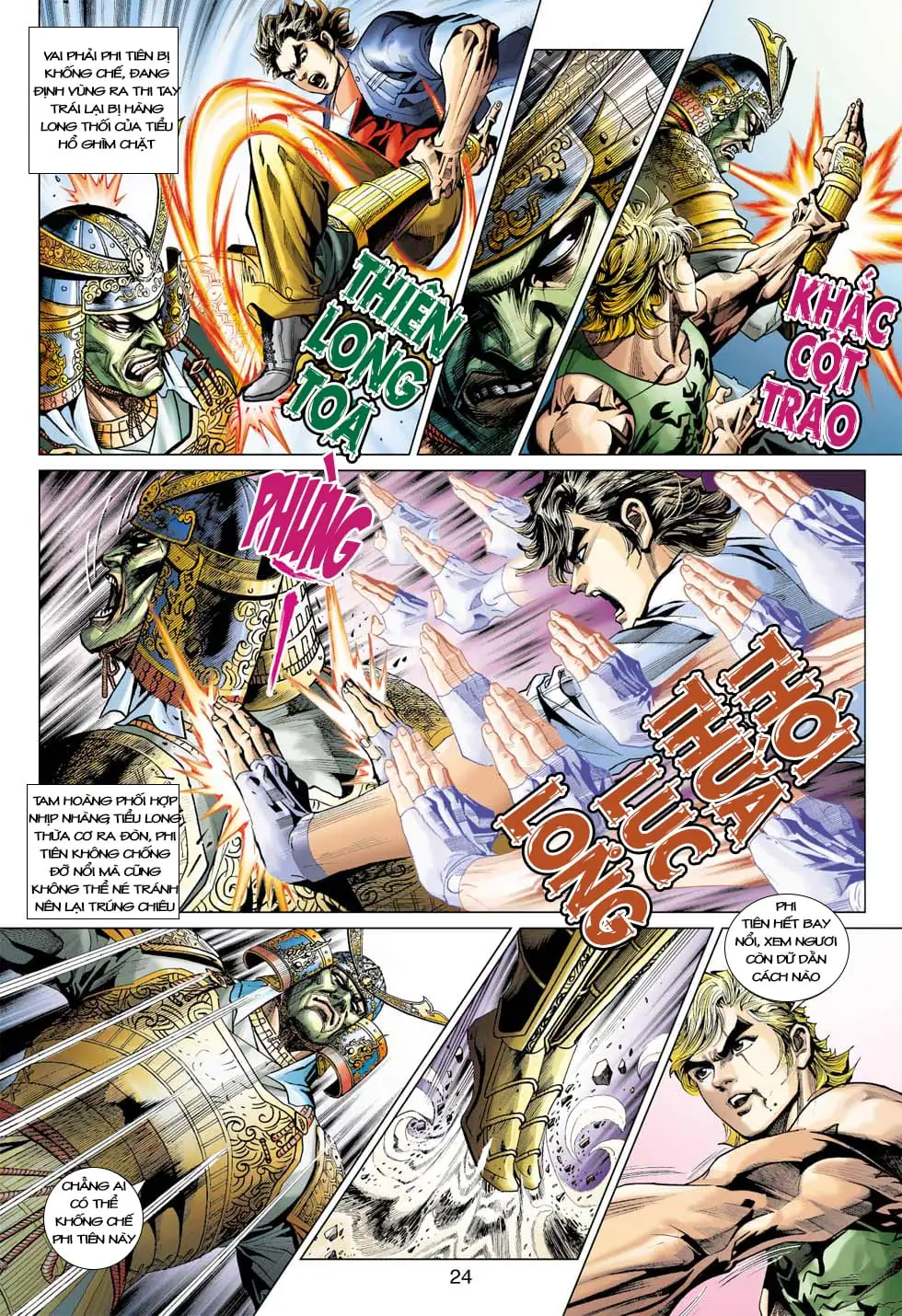 Truyện Tranh Tân Tác Long Hổ Môn trang 4
