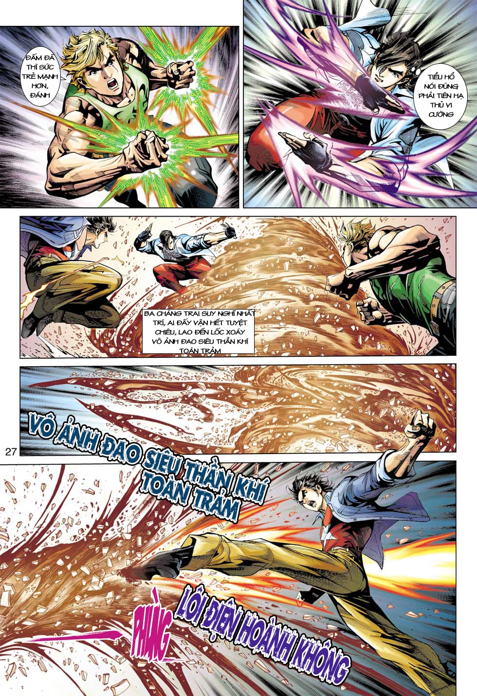 Truyện Tranh Tân Tác Long Hổ Môn trang 4