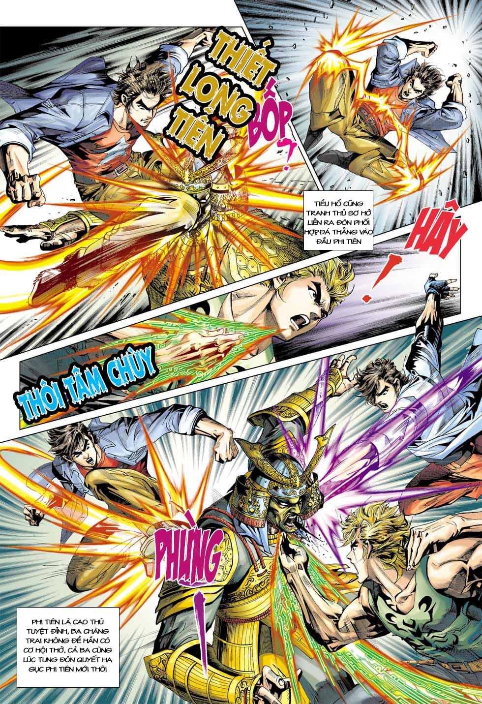 Truyện Tranh Tân Tác Long Hổ Môn trang 4