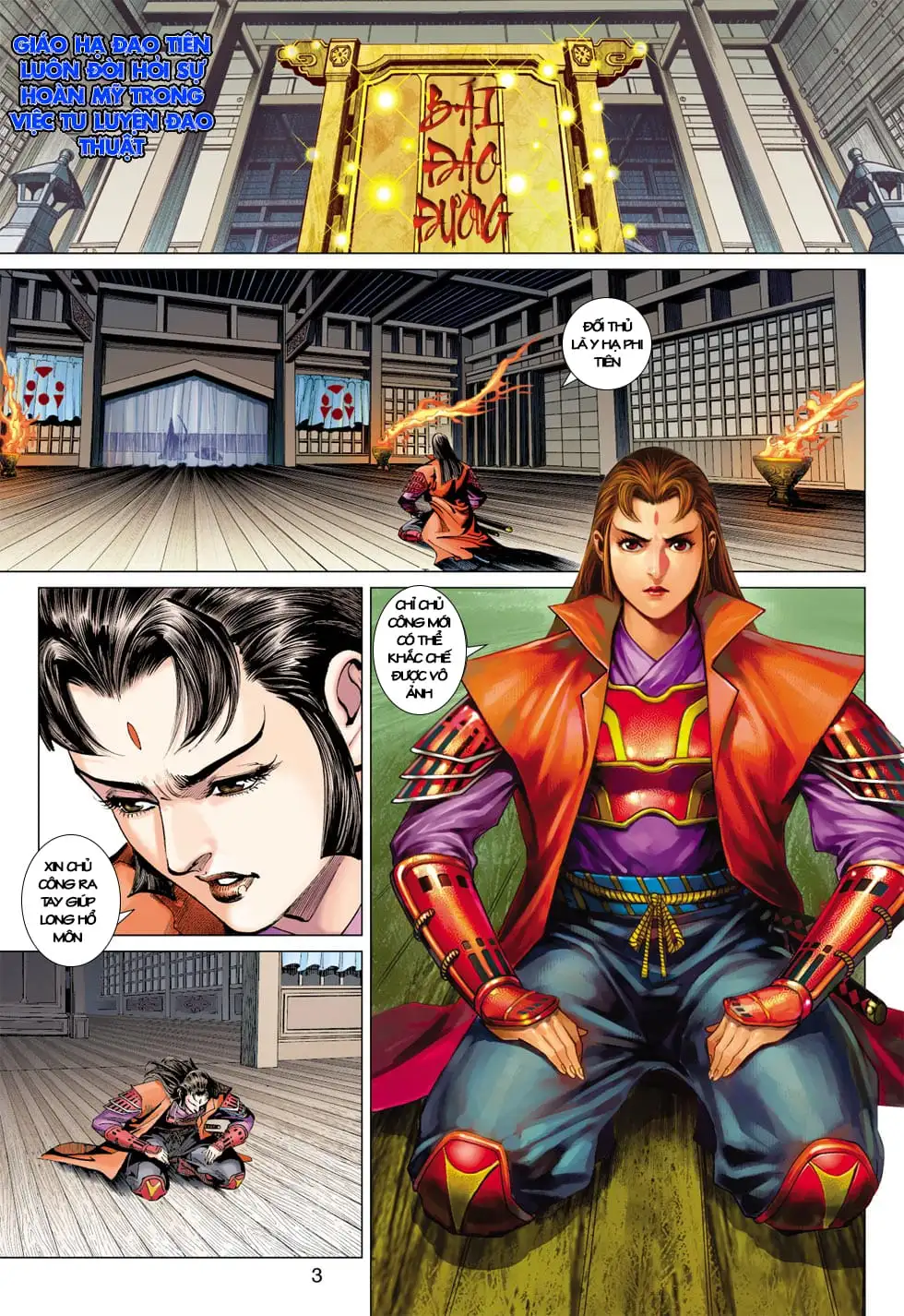 Truyện Tranh Tân Tác Long Hổ Môn trang 4