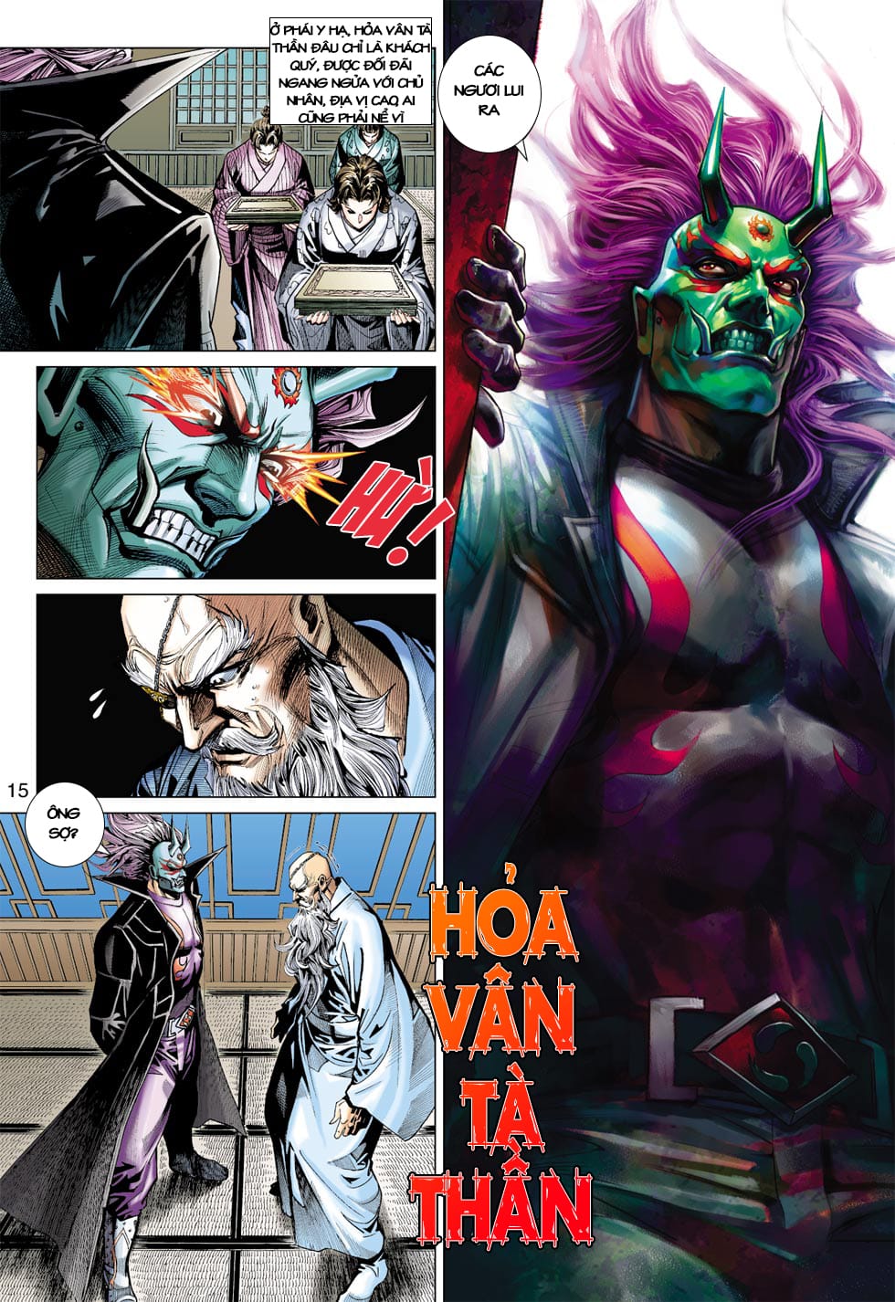 Truyện Tranh Tân Tác Long Hổ Môn trang 4