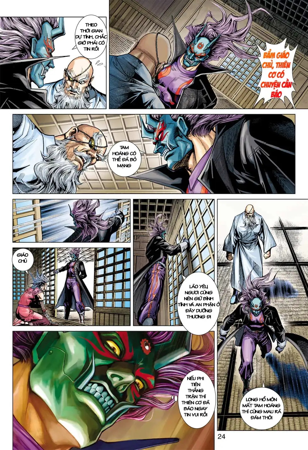 Truyện Tranh Tân Tác Long Hổ Môn trang 4