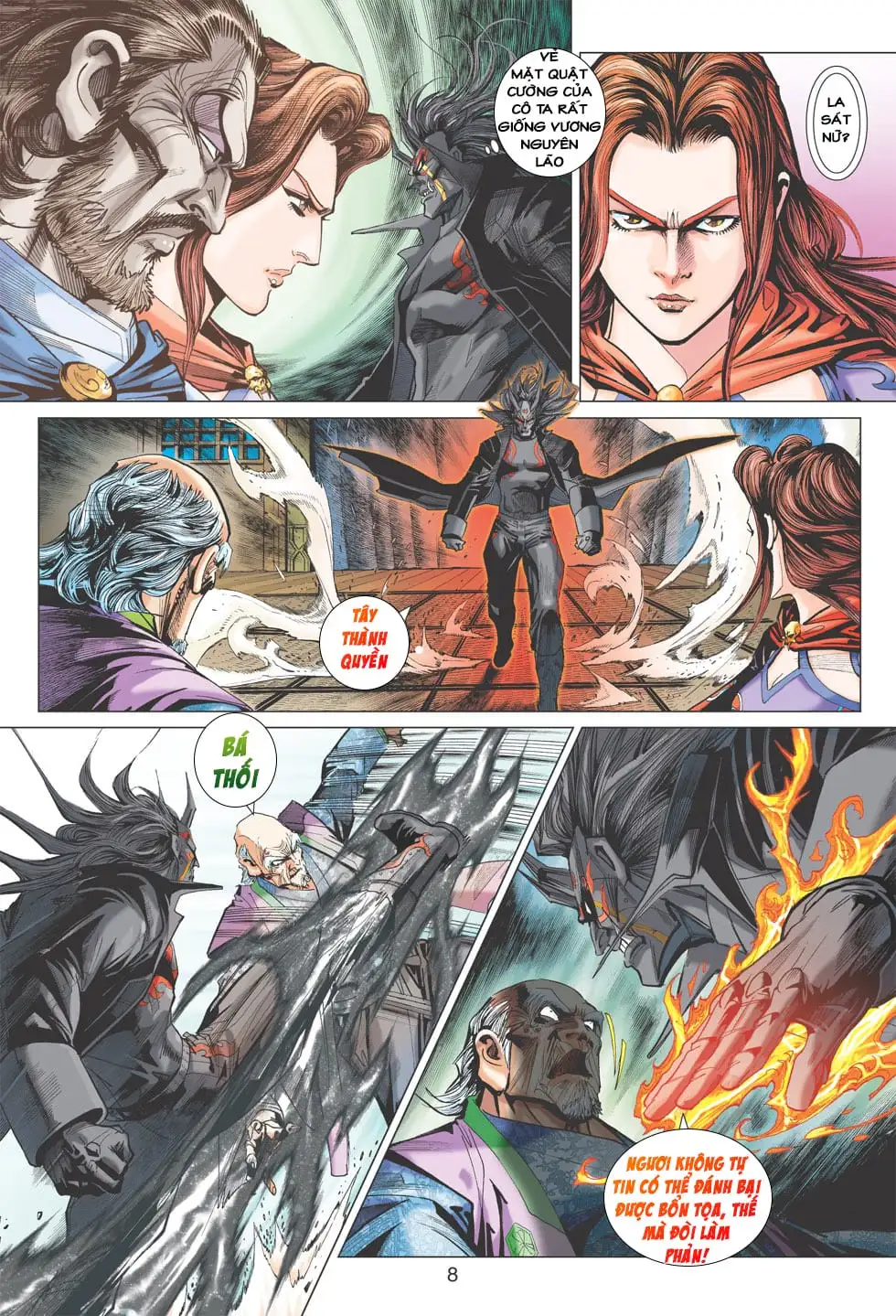 Truyện Tranh Tân Tác Long Hổ Môn trang 4