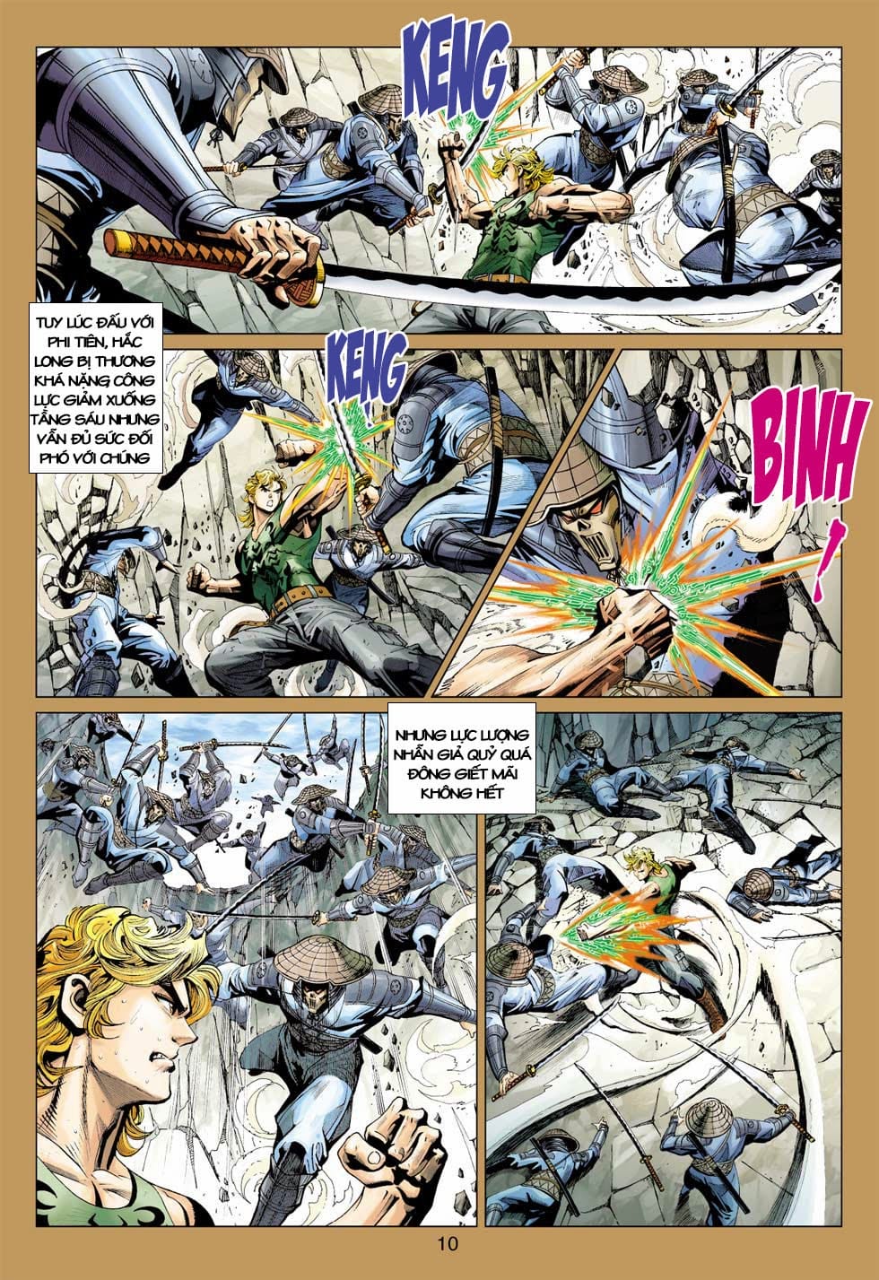 Truyện Tranh Tân Tác Long Hổ Môn trang 4