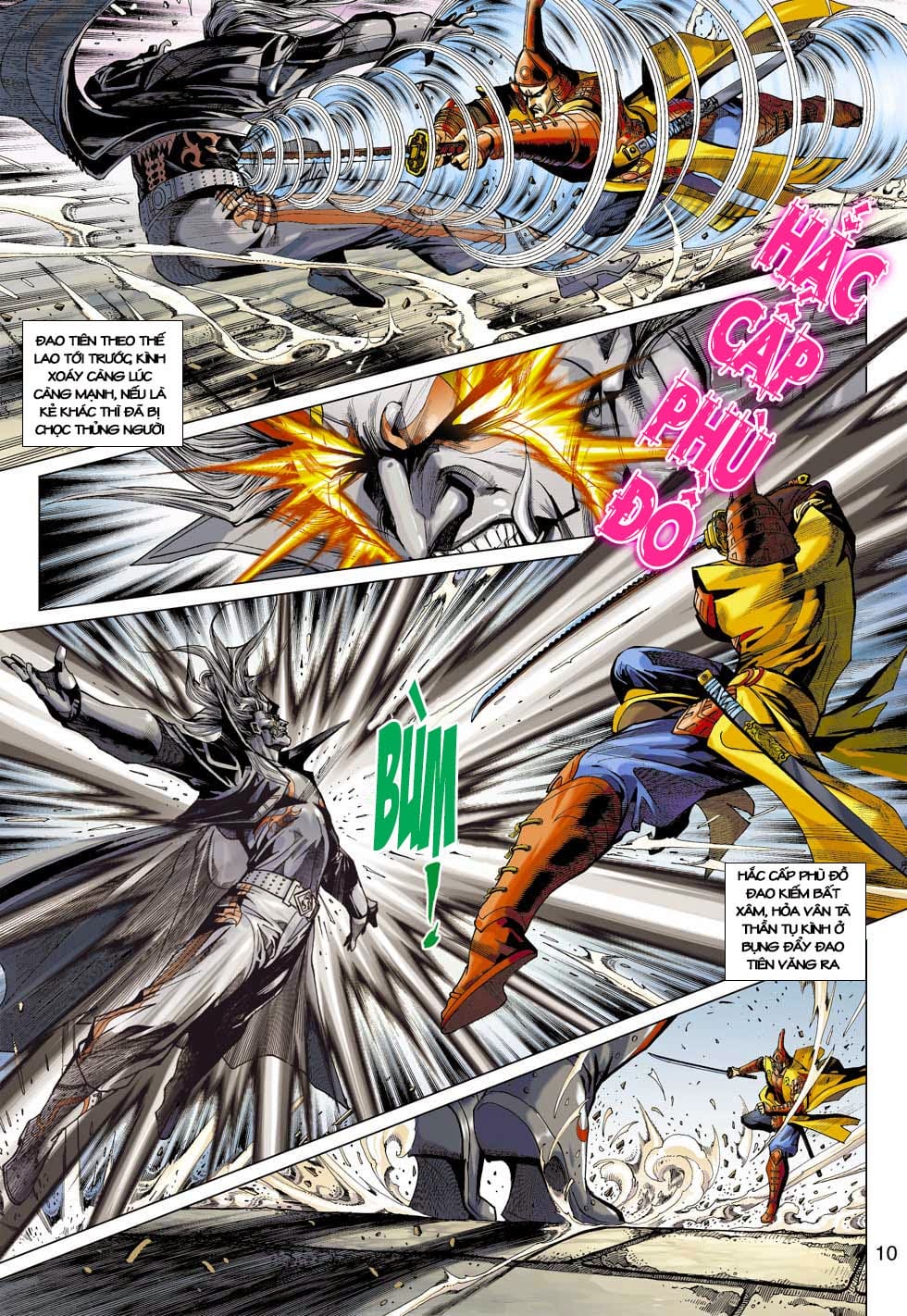 Truyện Tranh Tân Tác Long Hổ Môn trang 4