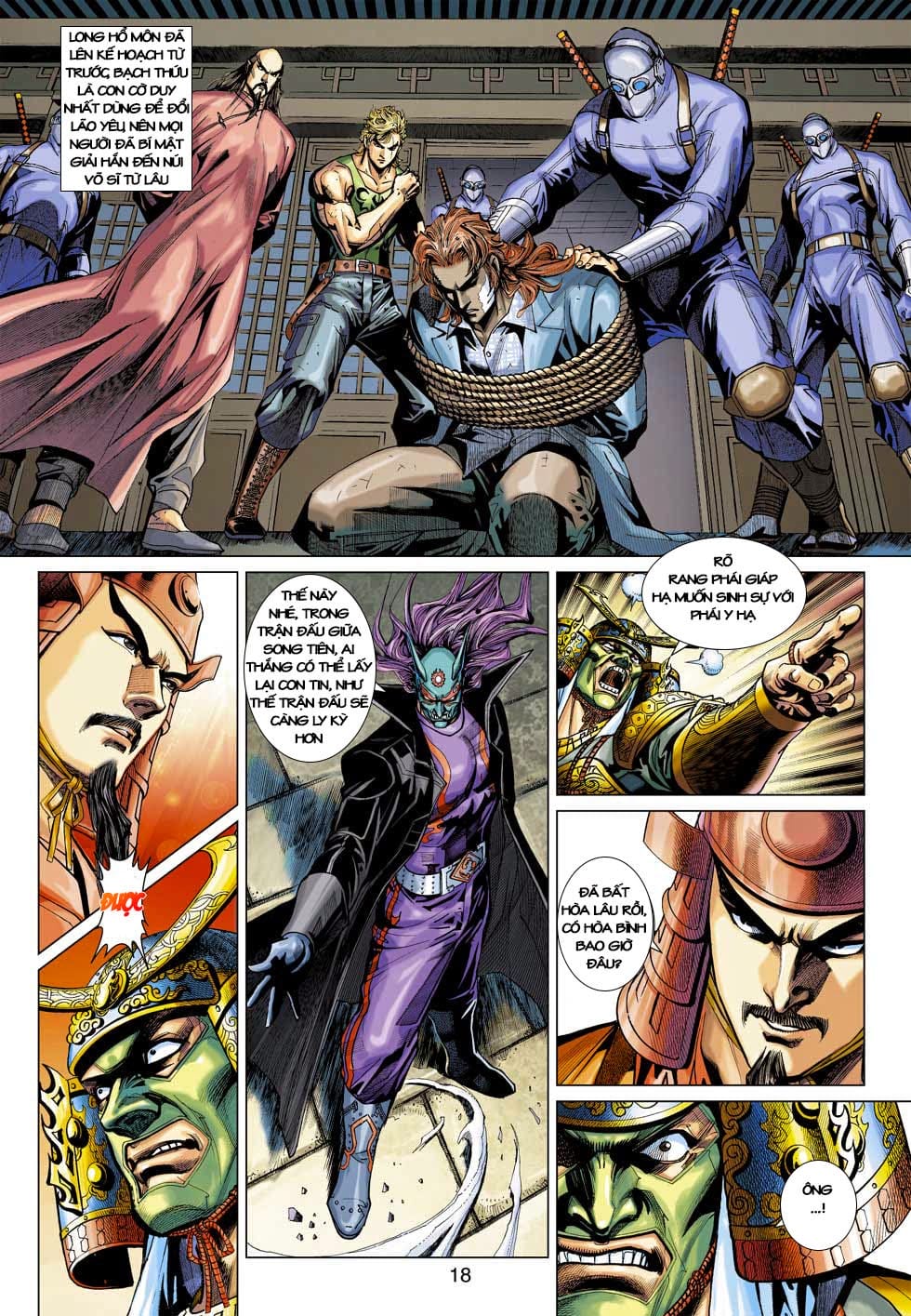 Truyện Tranh Tân Tác Long Hổ Môn trang 4