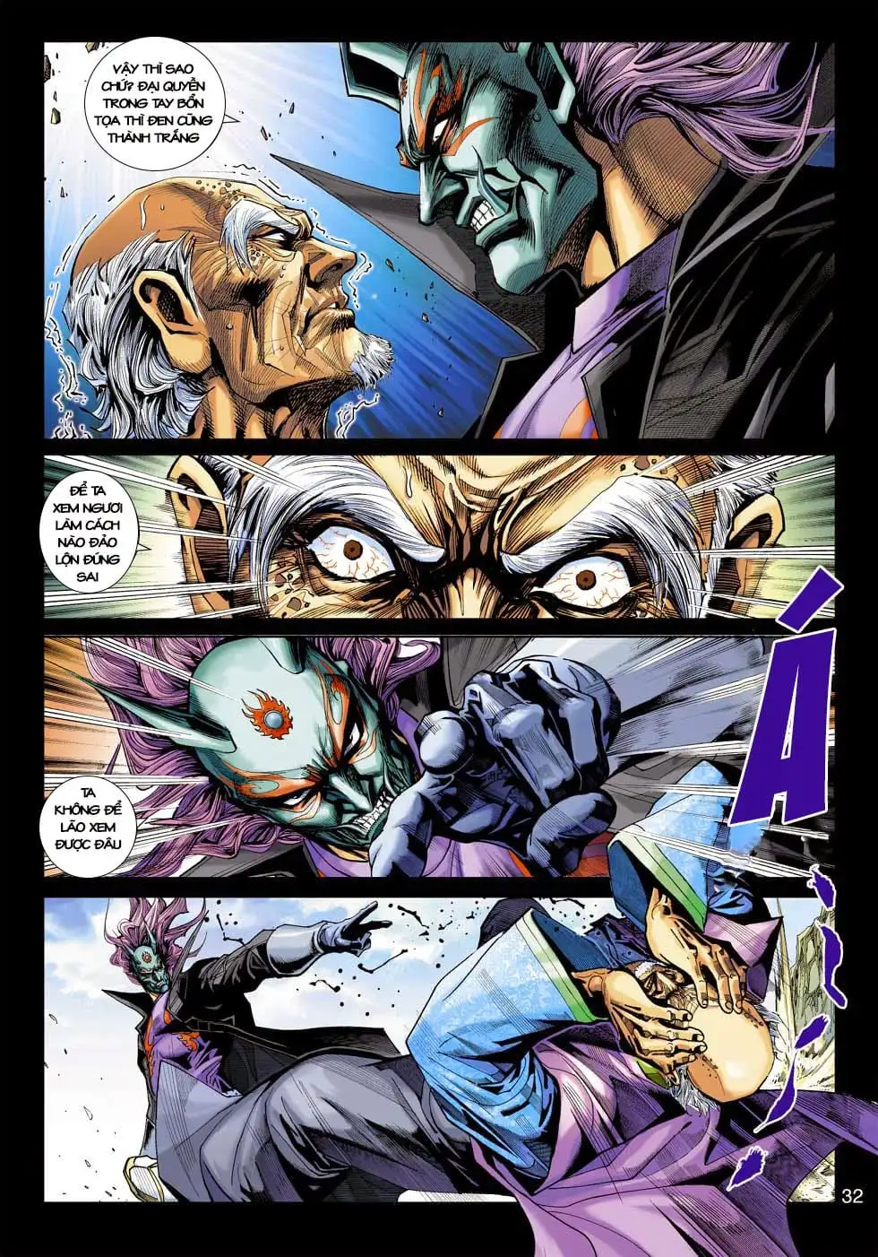 Truyện Tranh Tân Tác Long Hổ Môn trang 4