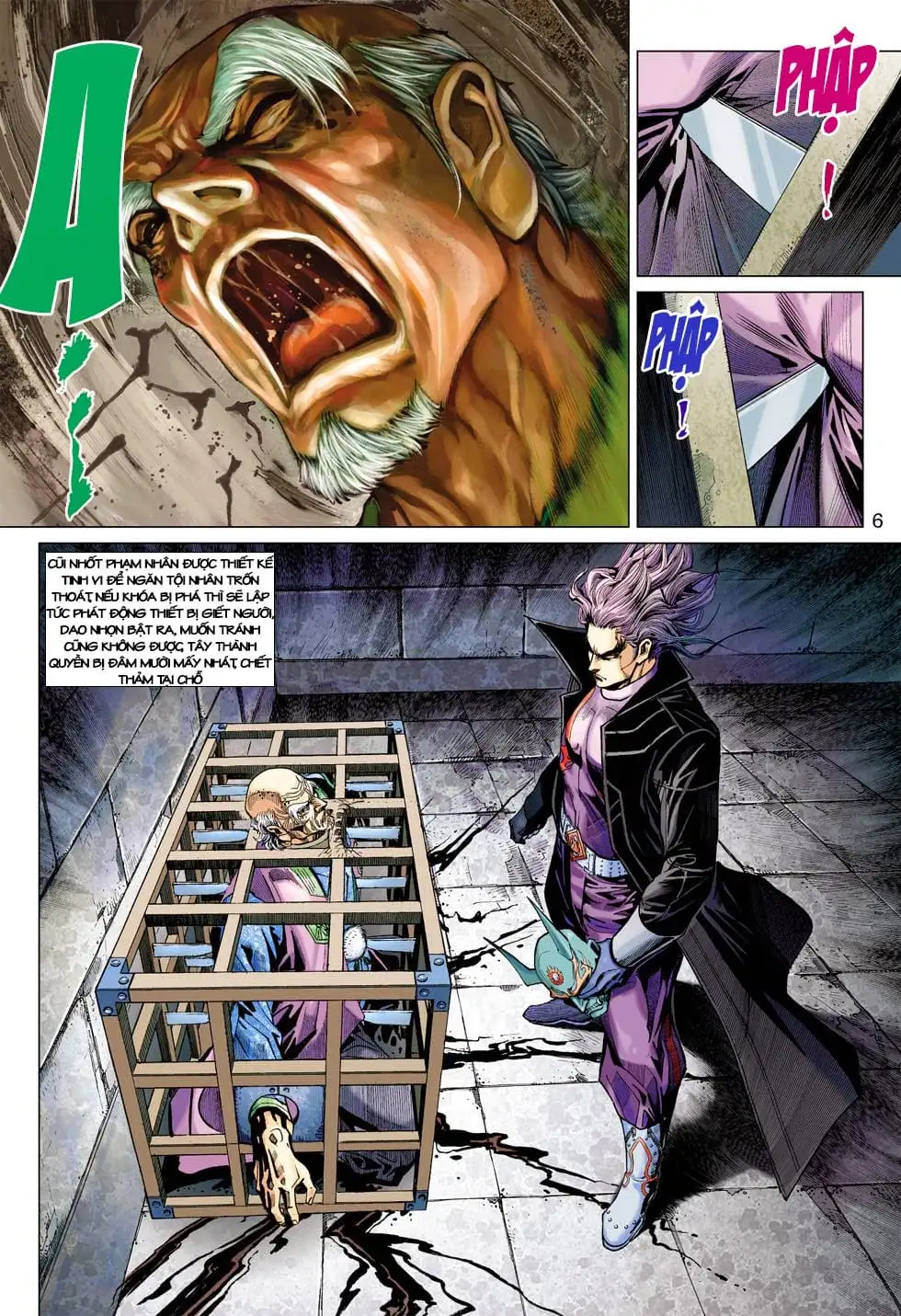 Truyện Tranh Tân Tác Long Hổ Môn trang 4