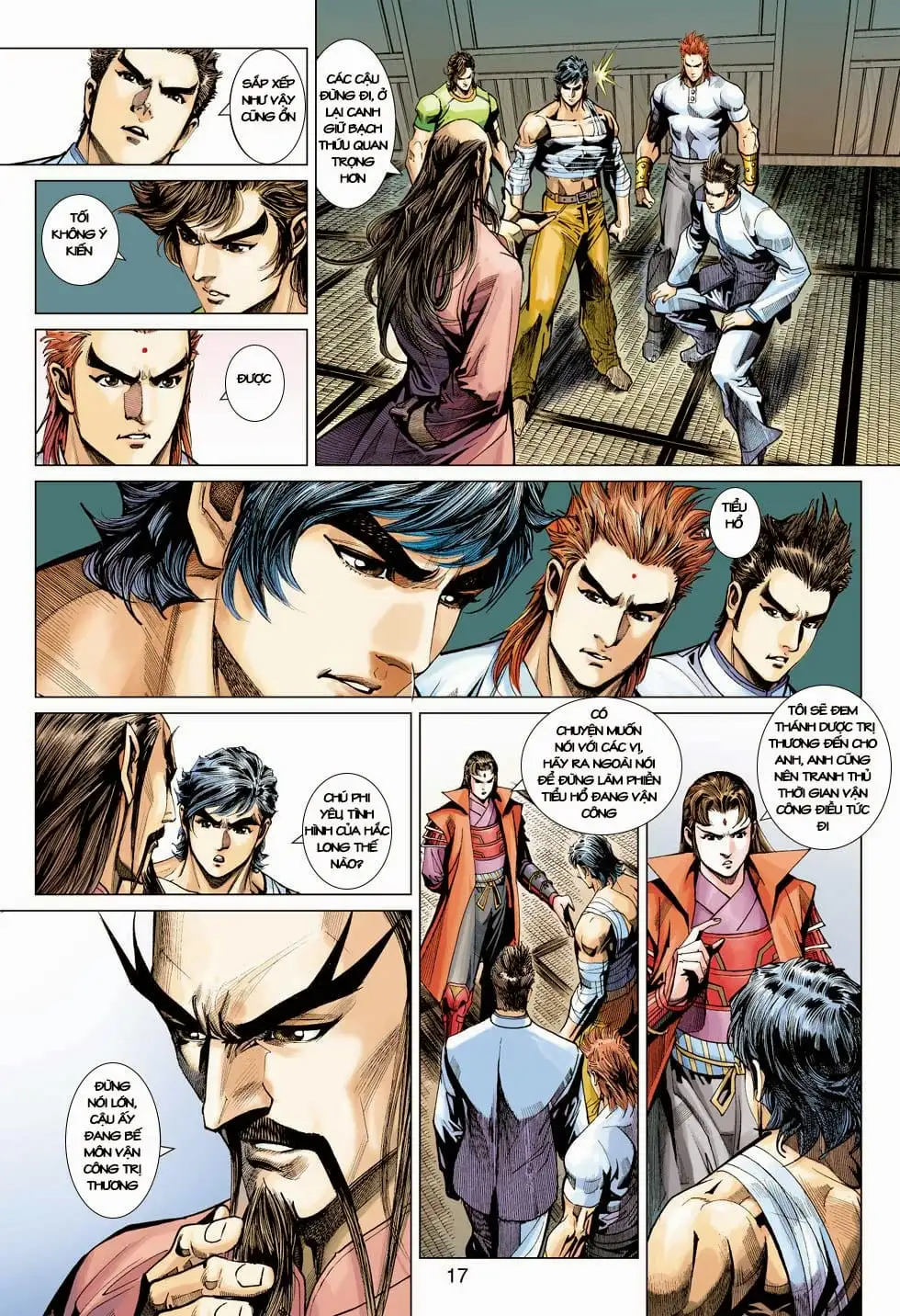 Truyện Tranh Tân Tác Long Hổ Môn trang 4