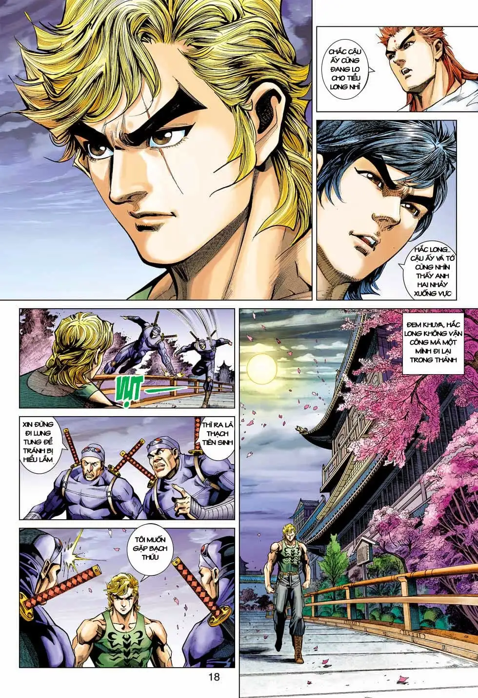 Truyện Tranh Tân Tác Long Hổ Môn trang 4