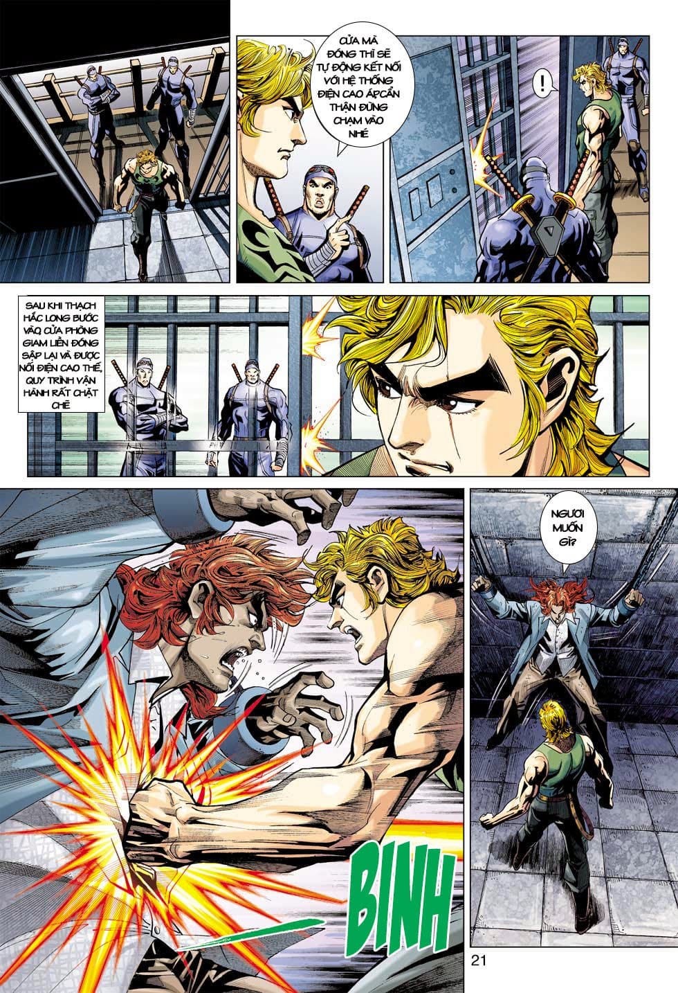 Truyện Tranh Tân Tác Long Hổ Môn trang 4