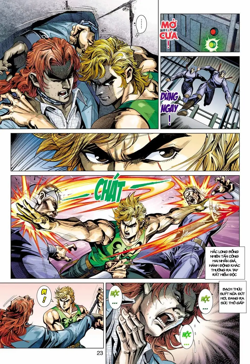 Truyện Tranh Tân Tác Long Hổ Môn trang 4