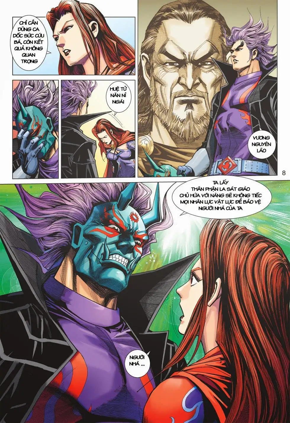 Truyện Tranh Tân Tác Long Hổ Môn trang 4