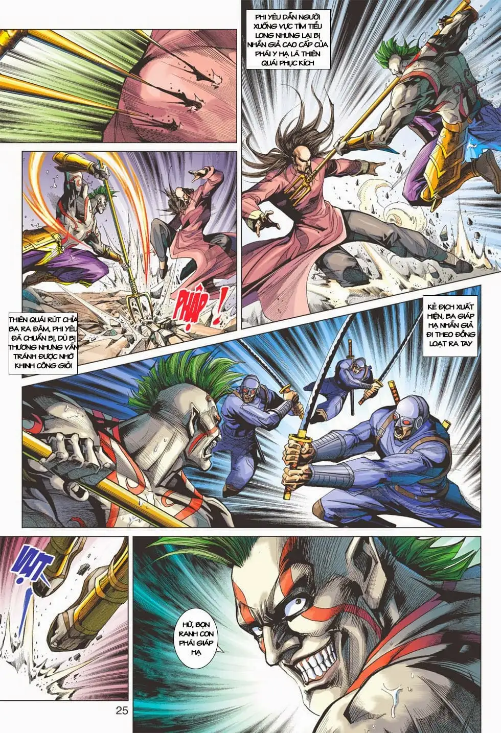 Truyện Tranh Tân Tác Long Hổ Môn trang 4