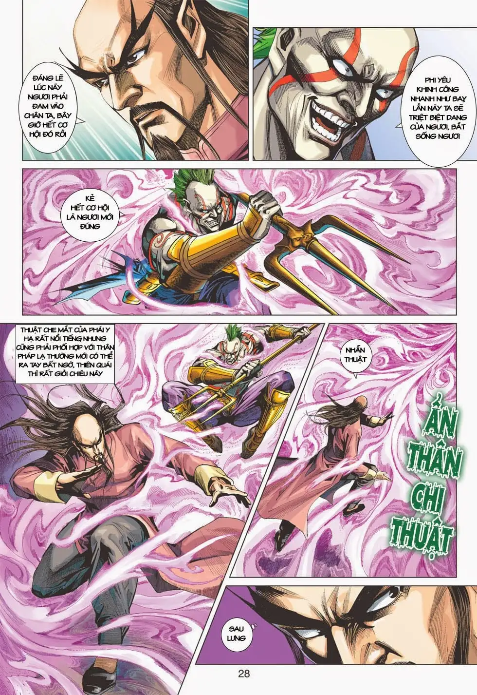 Truyện Tranh Tân Tác Long Hổ Môn trang 4