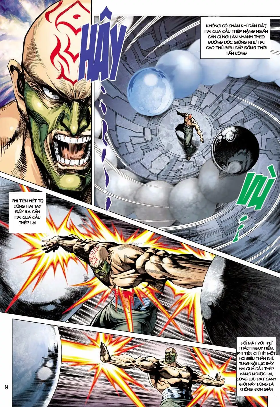 Truyện Tranh Tân Tác Long Hổ Môn trang 4