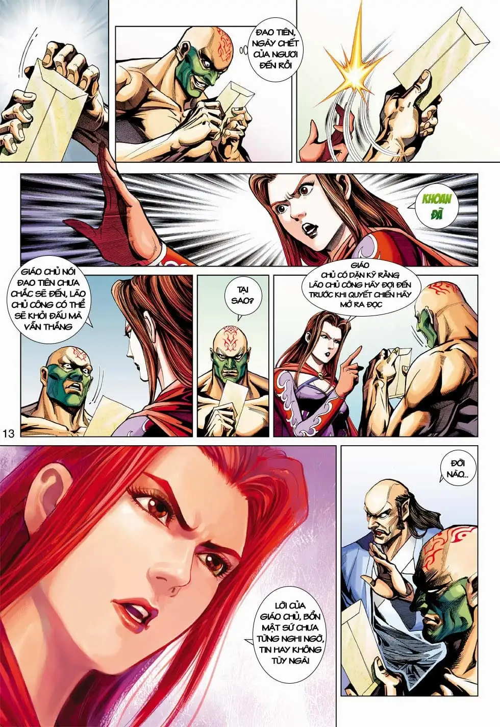 Truyện Tranh Tân Tác Long Hổ Môn trang 4