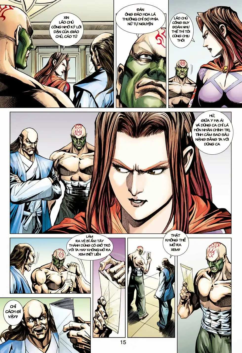 Truyện Tranh Tân Tác Long Hổ Môn trang 4