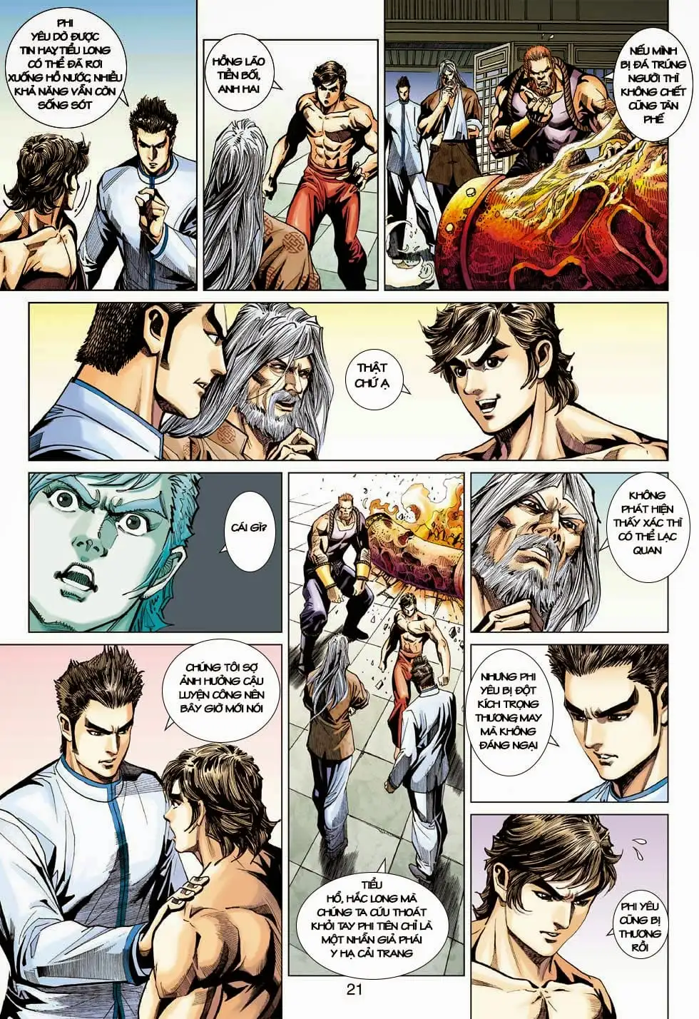 Truyện Tranh Tân Tác Long Hổ Môn trang 4
