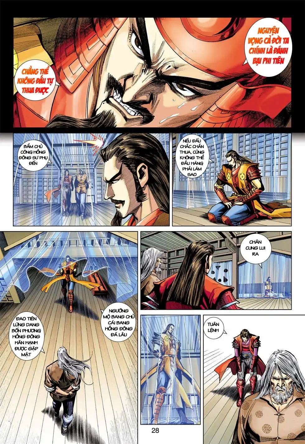 Truyện Tranh Tân Tác Long Hổ Môn trang 4