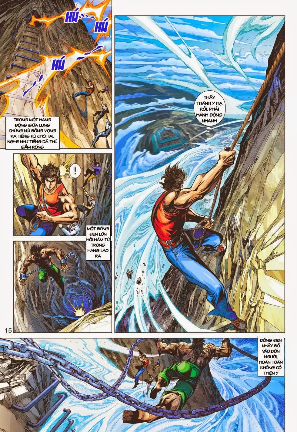 Truyện Tranh Tân Tác Long Hổ Môn trang 4