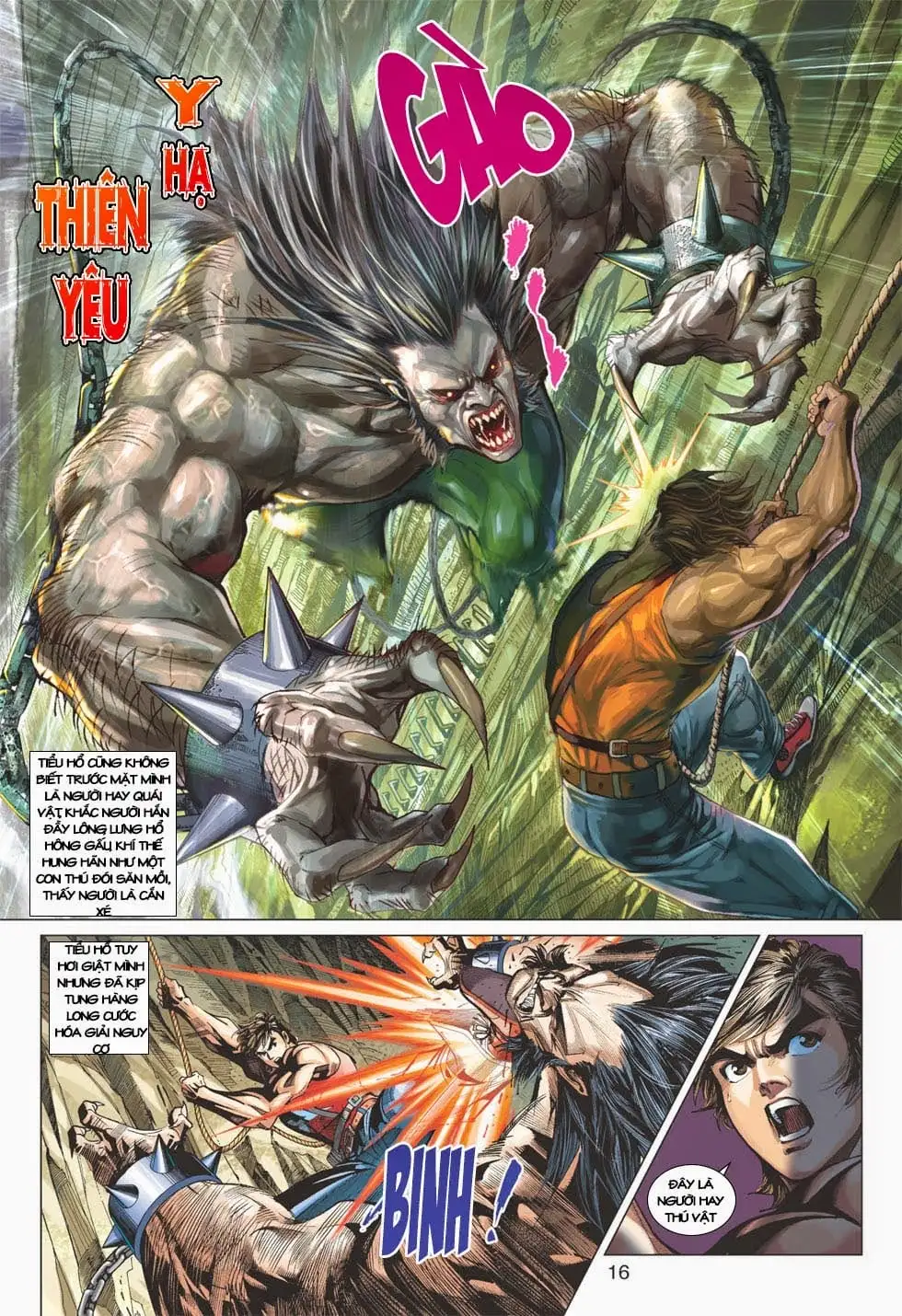 Truyện Tranh Tân Tác Long Hổ Môn trang 4