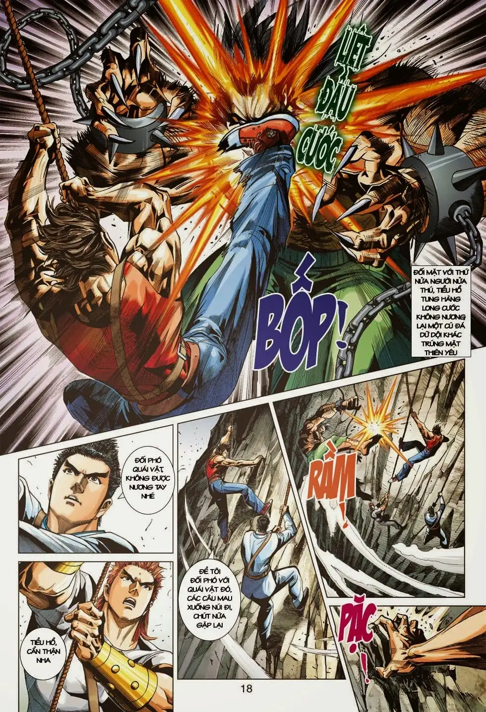 Truyện Tranh Tân Tác Long Hổ Môn trang 4