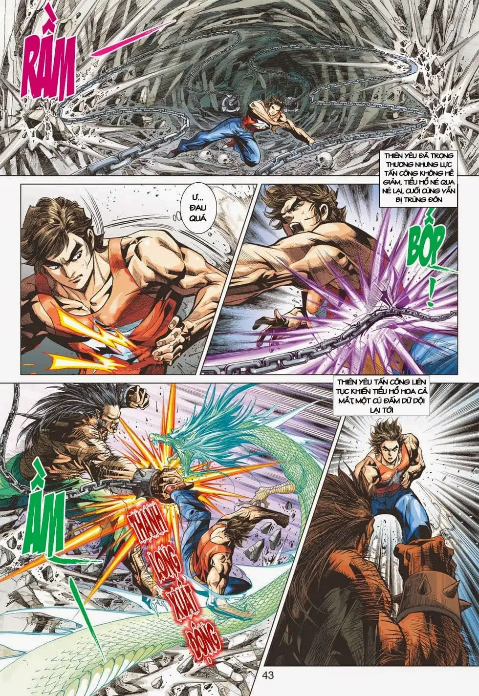 Truyện Tranh Tân Tác Long Hổ Môn trang 4